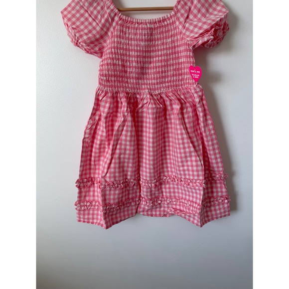 The Children's Place Little Girls Pink Gingham Dress – Size 10/12 – NWT - Picture 3 of 6